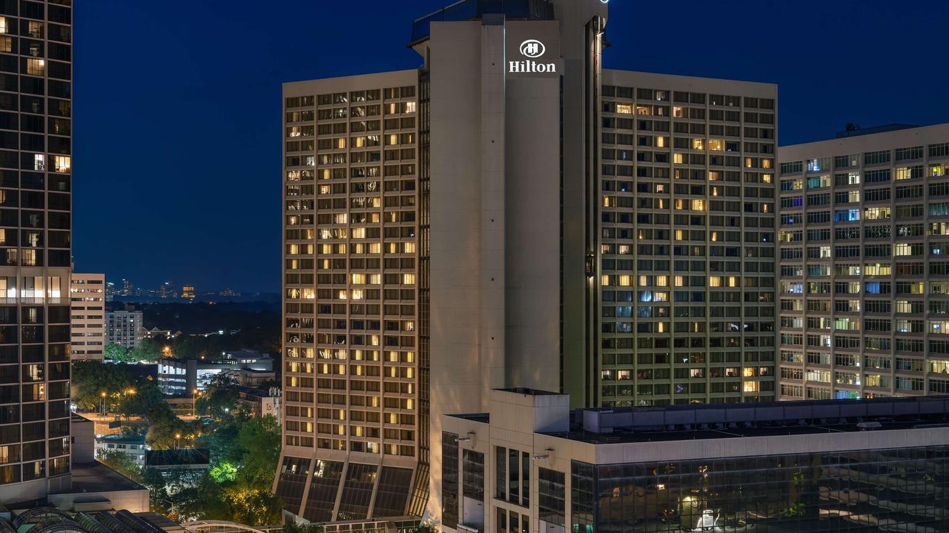 Book your room at the Atlanta Hilton