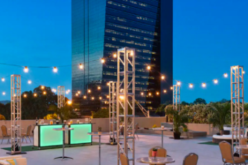 Atlanta Hilton rooftop